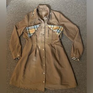 BURBERRY COAT DRESS